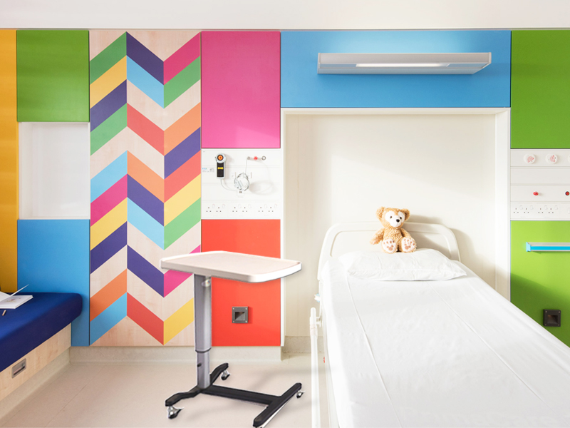 Overbed Table atau Meja makan pasien