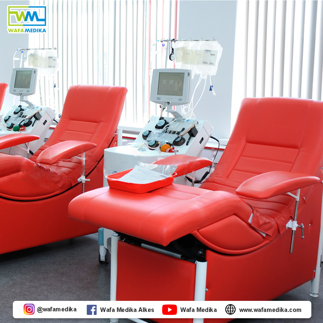 Ruang Donor Darah PMI – Sofa Donor PMI