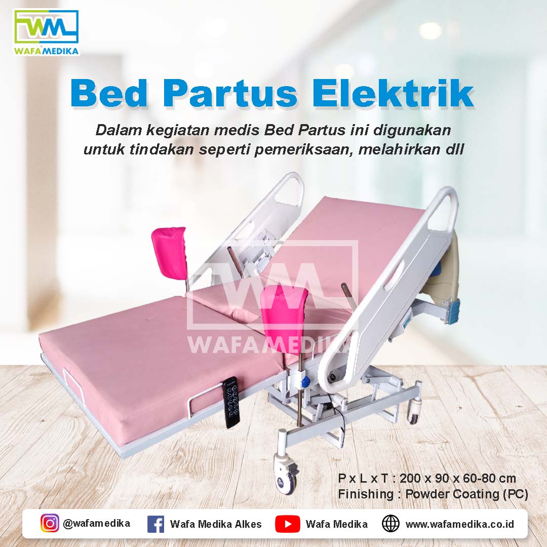 Bed Partus Elektrik / Bed Ginekologi