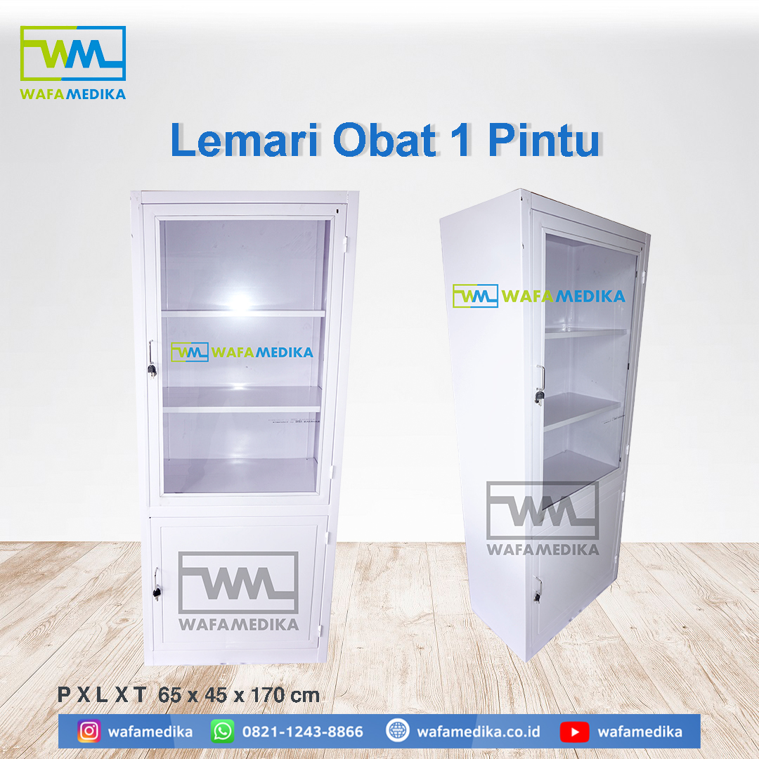lemari obat 1 pintu