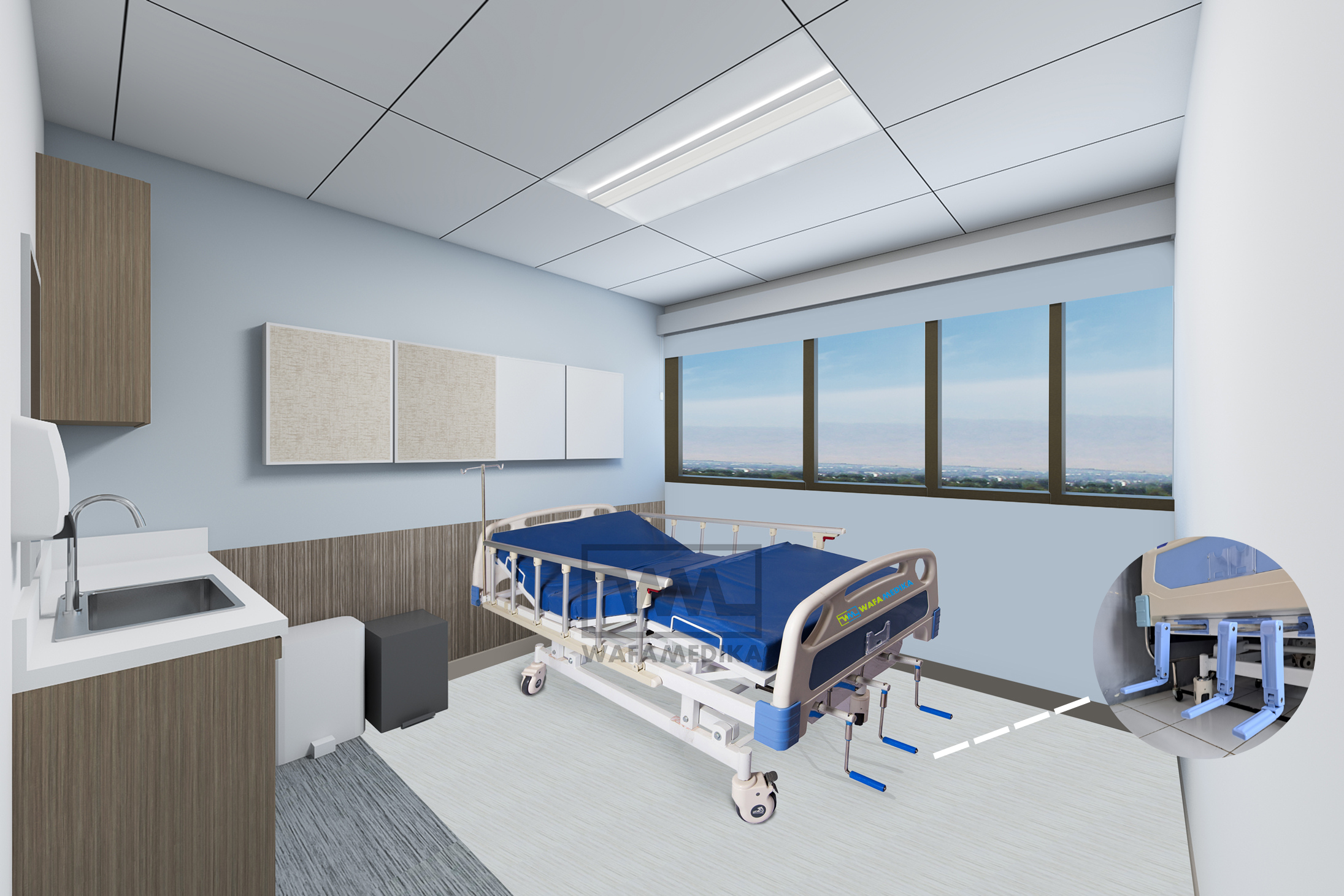 Pengertian Crank Pada Bed Pasien