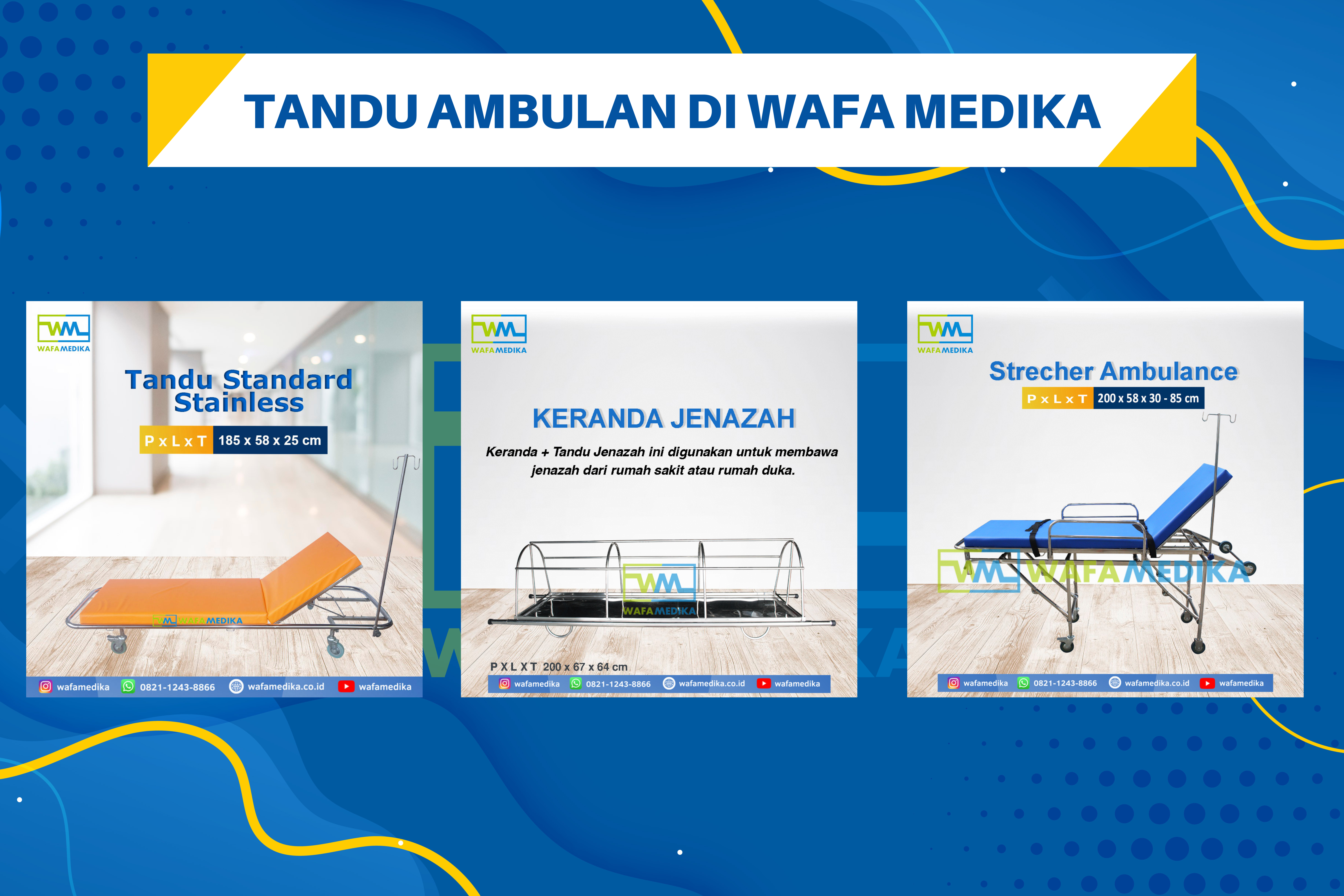 Tandu Ambulan Di Wafa Medika