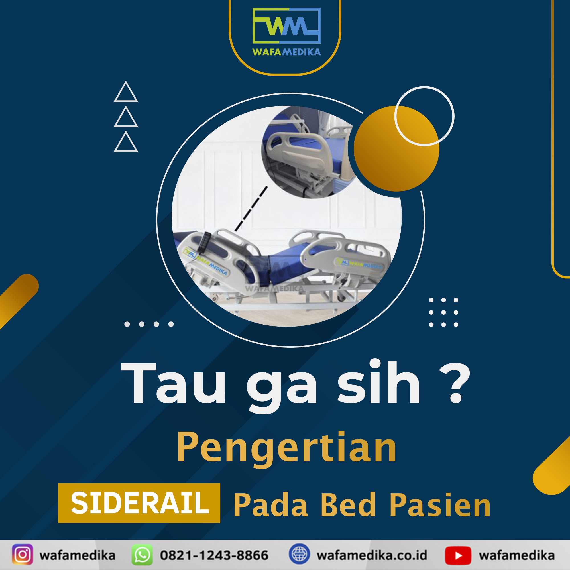 Pengertian Siderail Pada Bed Pasien