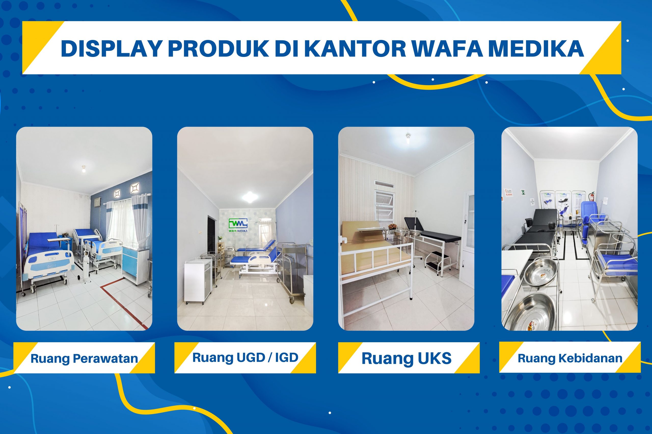 Display Produk Di Kantor Wafa Medika