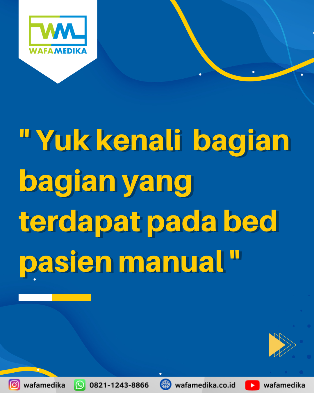 Yuk, kenali ini dia! Bagian bagian yang terdapat pada bed pasien manual