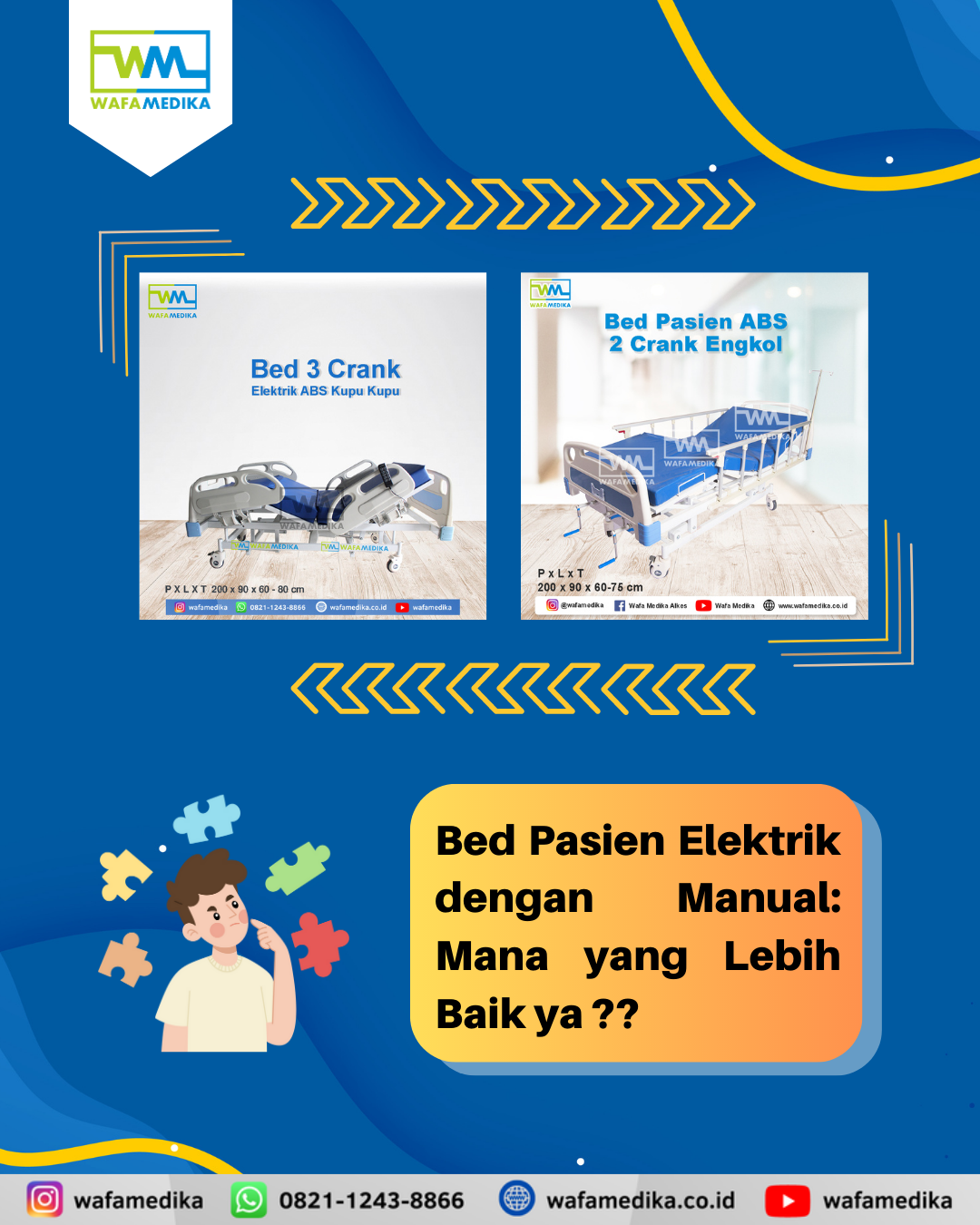 Bed Pasien Elektrik Dengan Bed Pasien Manual: Mana yang Lebih Baik?