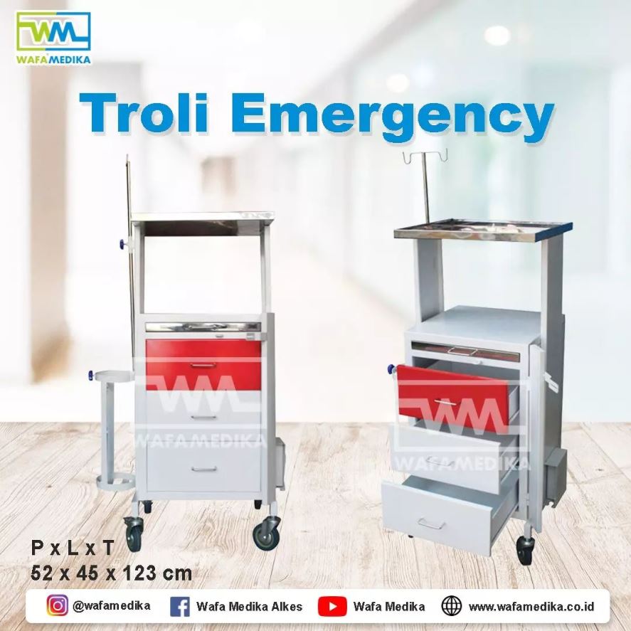 Troli Emergency : Penolong Setia Di Saat Darurat
