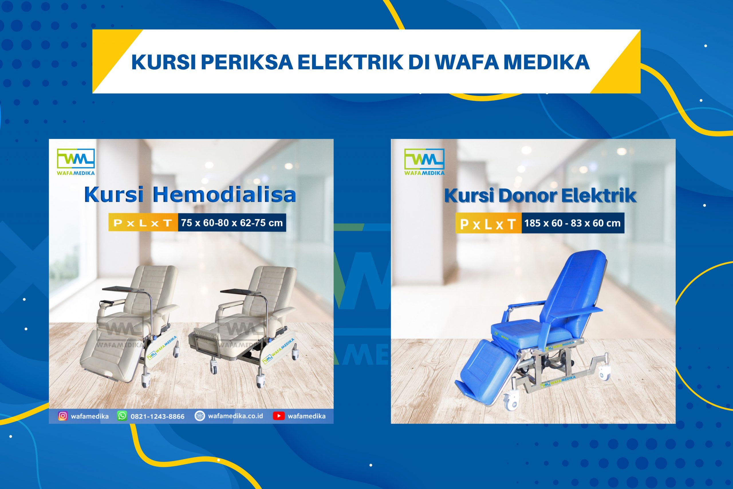 Kursi Periksa Elektrik : Furnitur Yang Nyaman Untuk Pasien Dalam Perawatan