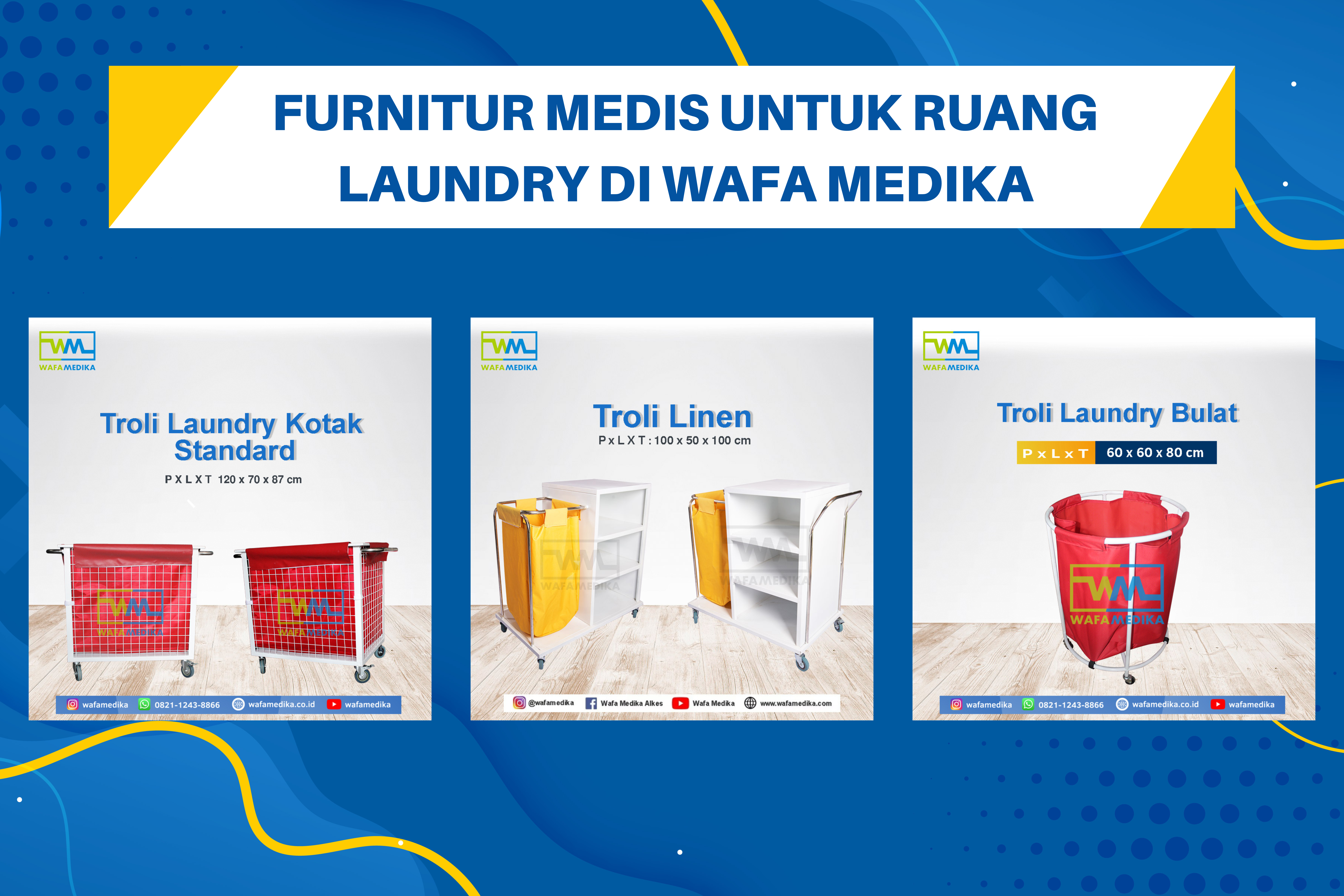Tips Memilih Troli Laundry Yang Kuat dan Tahan Lama