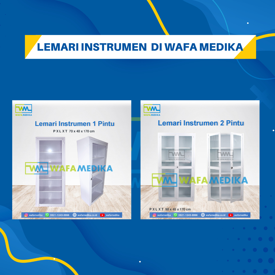 Peralatan Medis Lebih Aman Dengan Lemari Instrumen