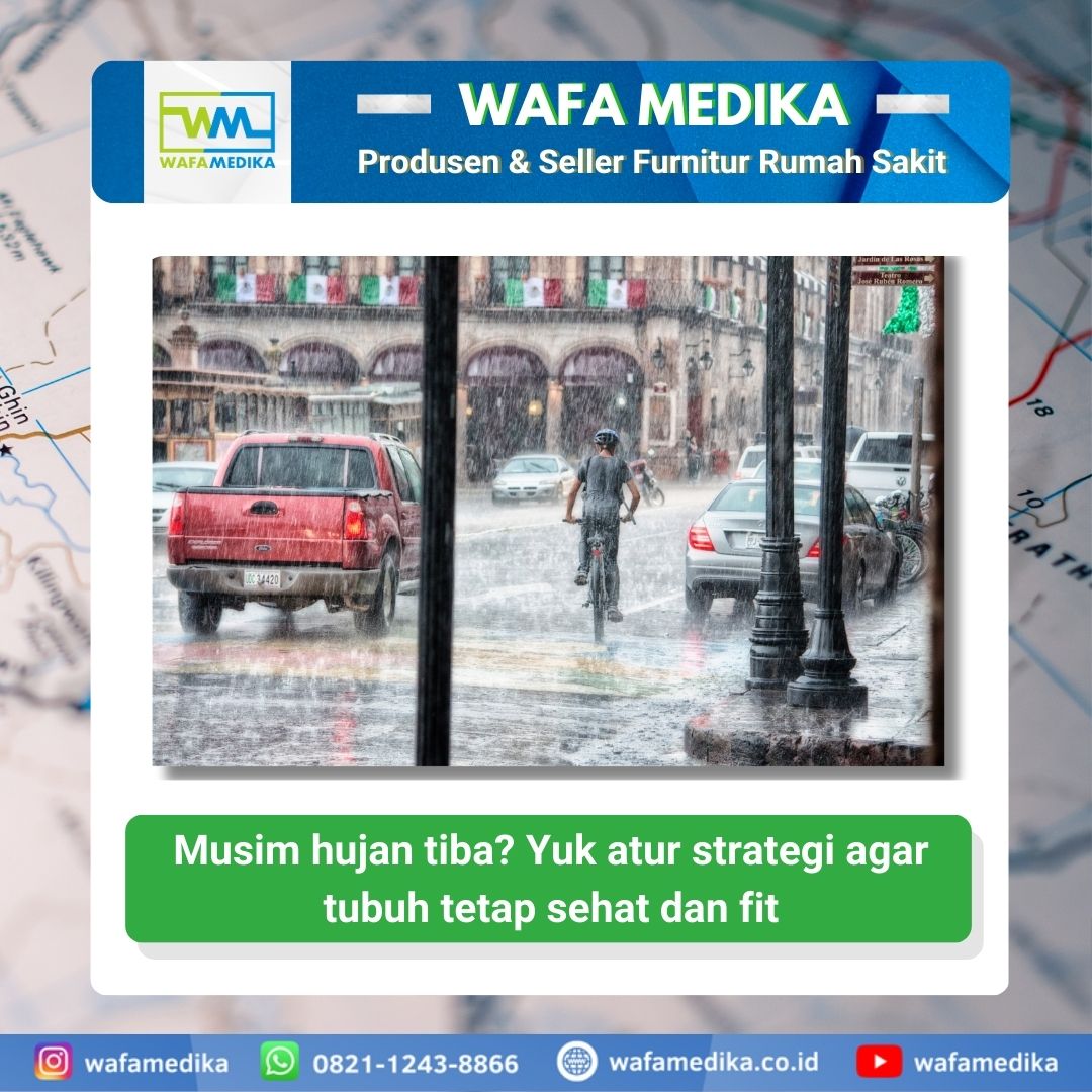 Musim hujan tiba? Yuk atur strategi agar tubuh tetap sehat dan fit