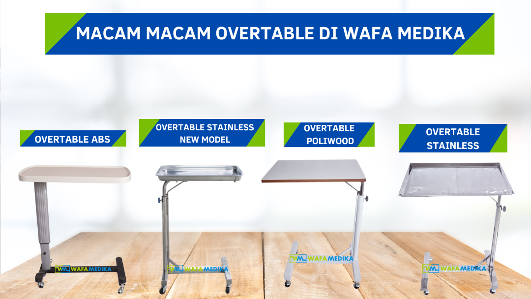 Ini dia! fitur yang terdapat pada meja makan pasien atau overtable