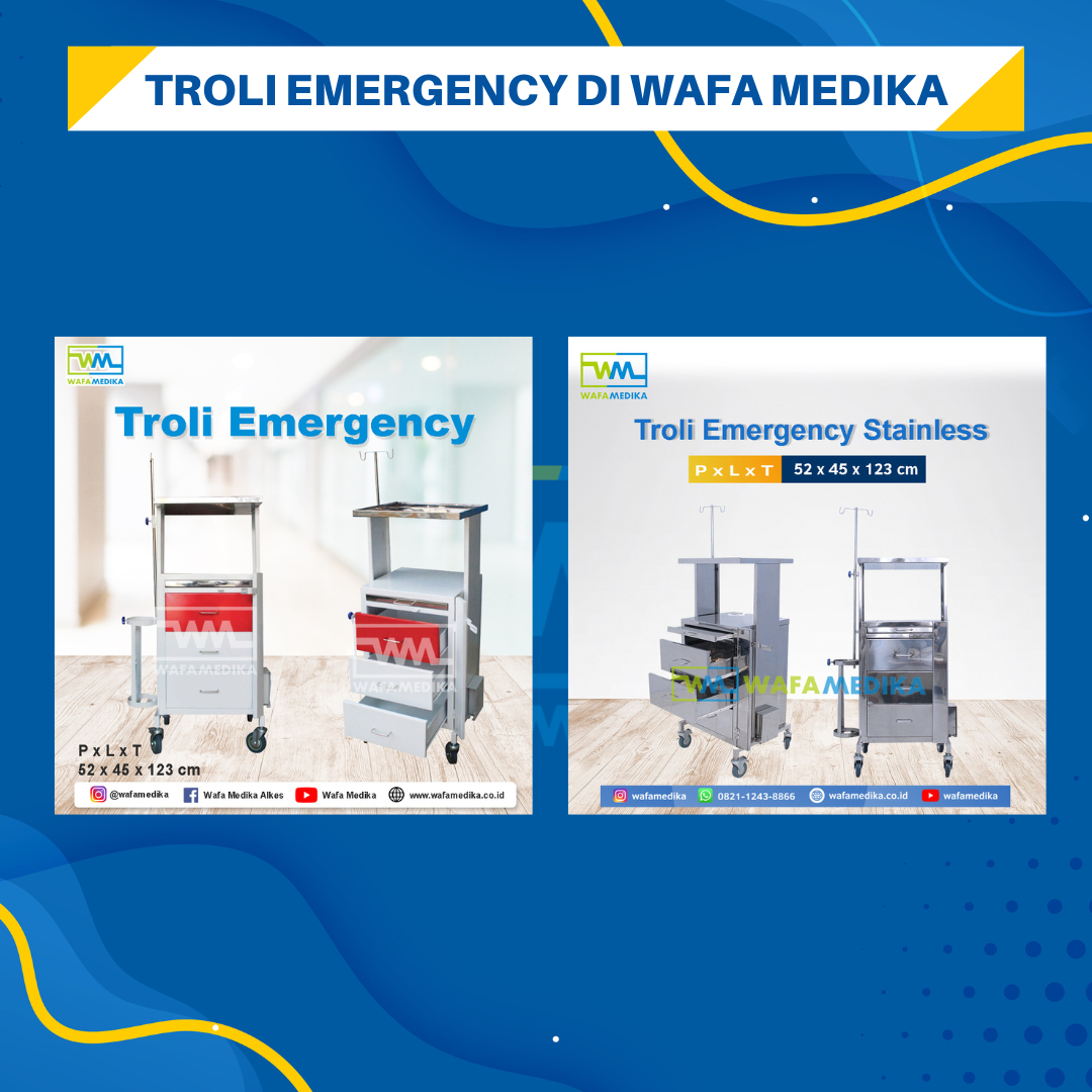 Meningkatkan Kualitas Layanan Kesehatan dengan Troli Emergency yang Efektif